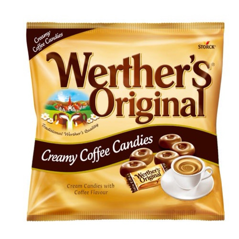 即期品 出清 Werther’s Original 偉特糖  道地的偉特奶油咖啡糖  286g德國