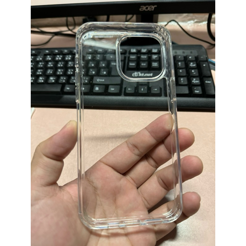 （二手極新）iphone 15 pro max手機殼 透明殼 軍規防摔