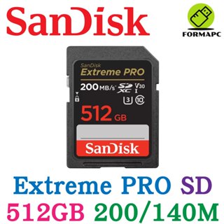 SanDisk Extreme PRO SDXC SD 512G 512GB U3 V30 4K 200MB 高速記憶卡