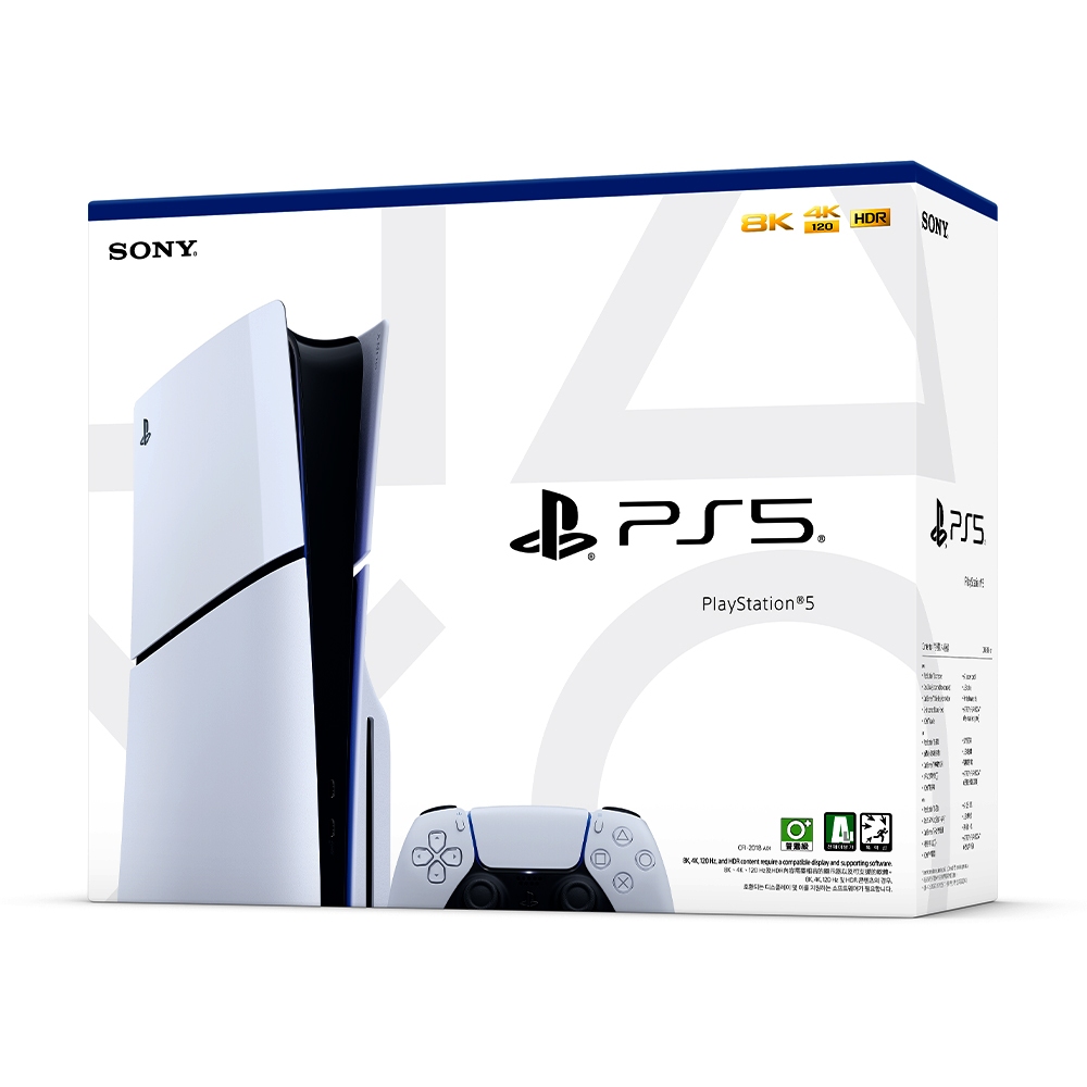 PlayStation PS5 Slim 光碟版輕薄主機 台灣公司貨