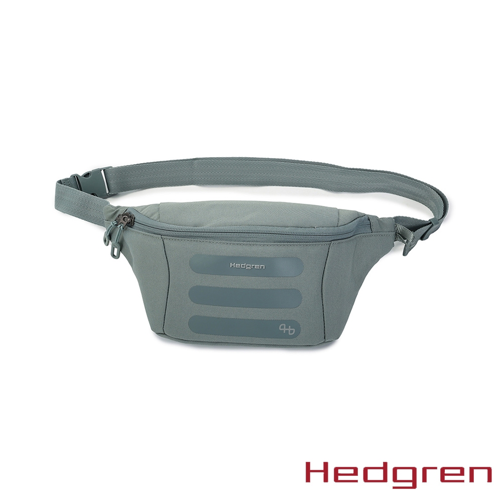 Hedgren COMBY SS系列 RFID防盜 腰包 灰綠