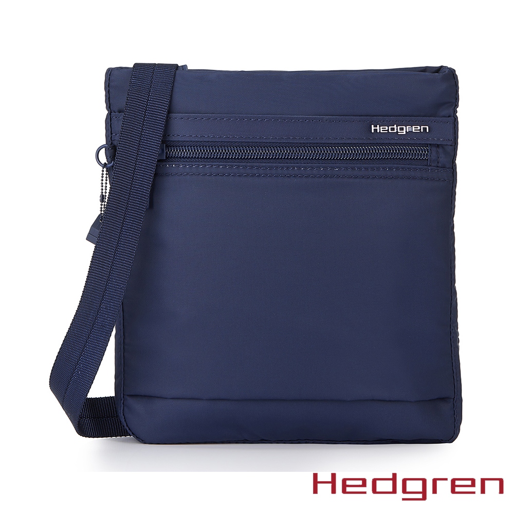 Hedgren INNER CITY系列 RFID防盜 方形 小側背包 深藍