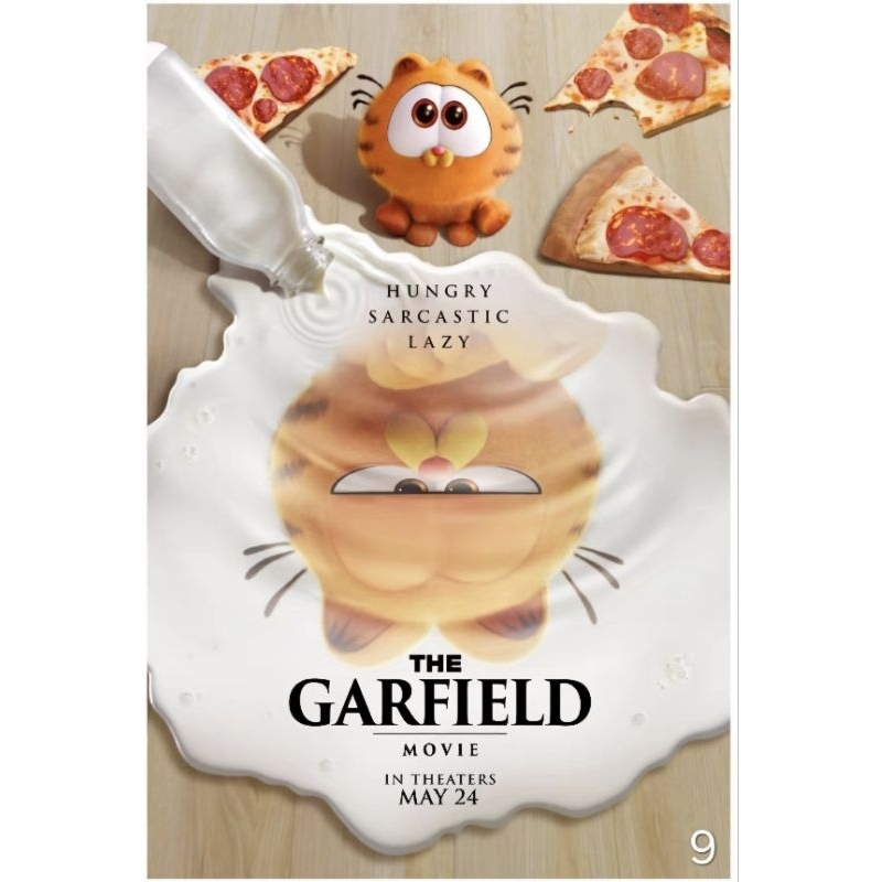 加菲貓#農場大冒險 The Garfield Movie#海報#A3#2024#買海報送隨機DM#買到賺到#蝦幣十倍回饋