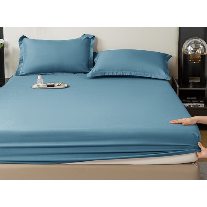 沙米屋 150*200cm 雙人床 床包 夏季 涼感 滑順 床單 床包 床罩 1件入