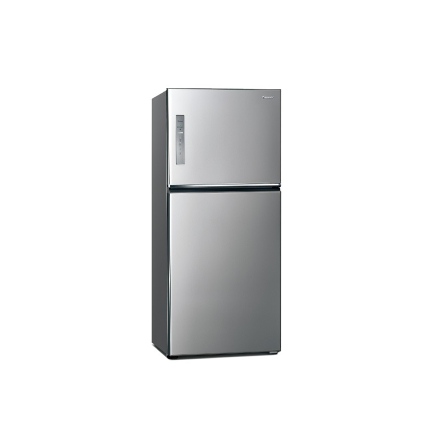 Panasonic國際牌 NR-B651TV-S 雙門無邊框鋼板電冰箱 650公升 晶漾銀