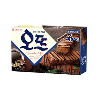 uu韓國🇰🇷直送 現貨 好麗友巧克力蛋糕韓國 ORION 好麗友 巧克力蛋糕162g 條狀蛋糕條型蛋糕一盒6入巧克力蛋糕