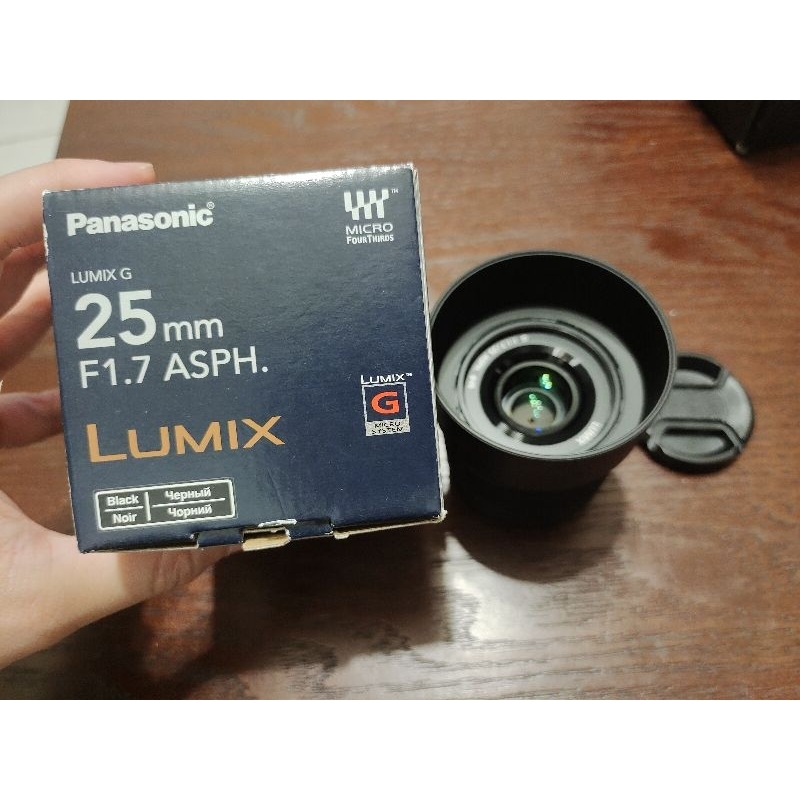尚有存貨-Panasonic 25mm f1.7 大光圈 25 f1.7 定焦GF6 GF7 GF8 GF10可用