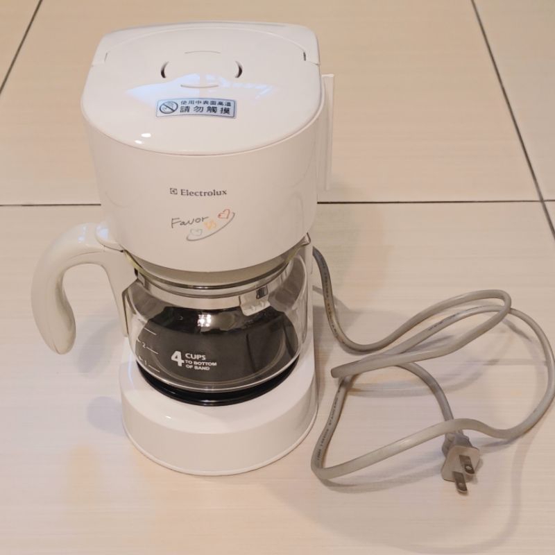 伊萊克斯 美式咖啡機 （型號：ECM4G ,二手）