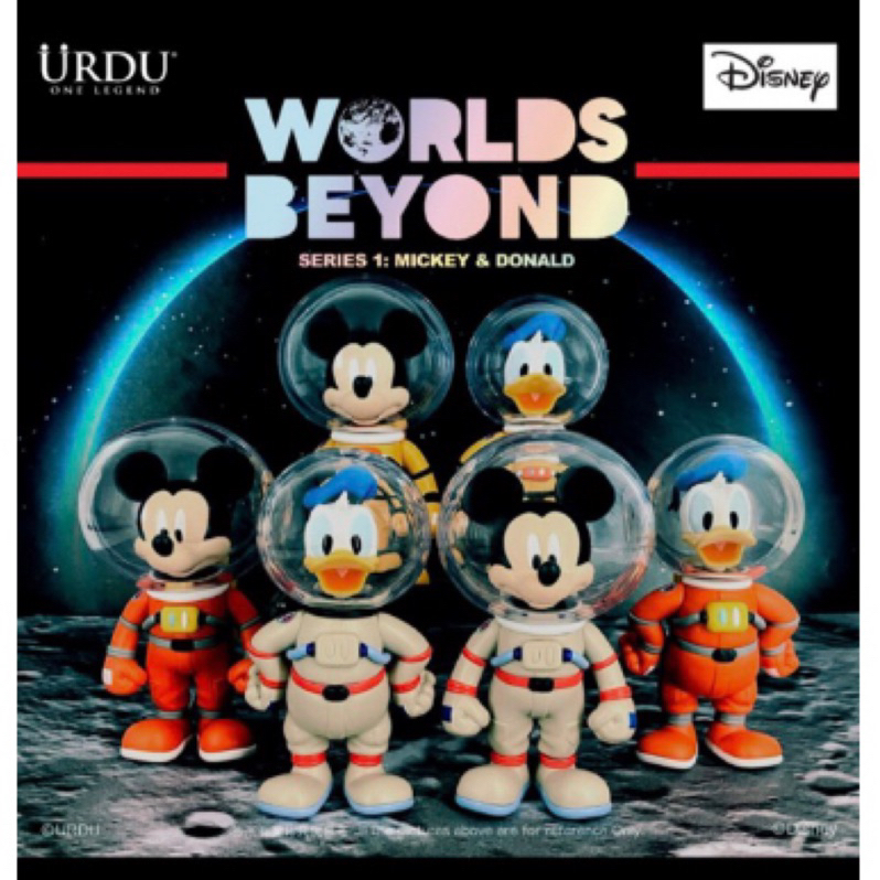 全新現貨⚠️迪士尼 超越世界系列 S1米奇&amp;唐老鴨 URDU福部屋 盒玩 盲盒