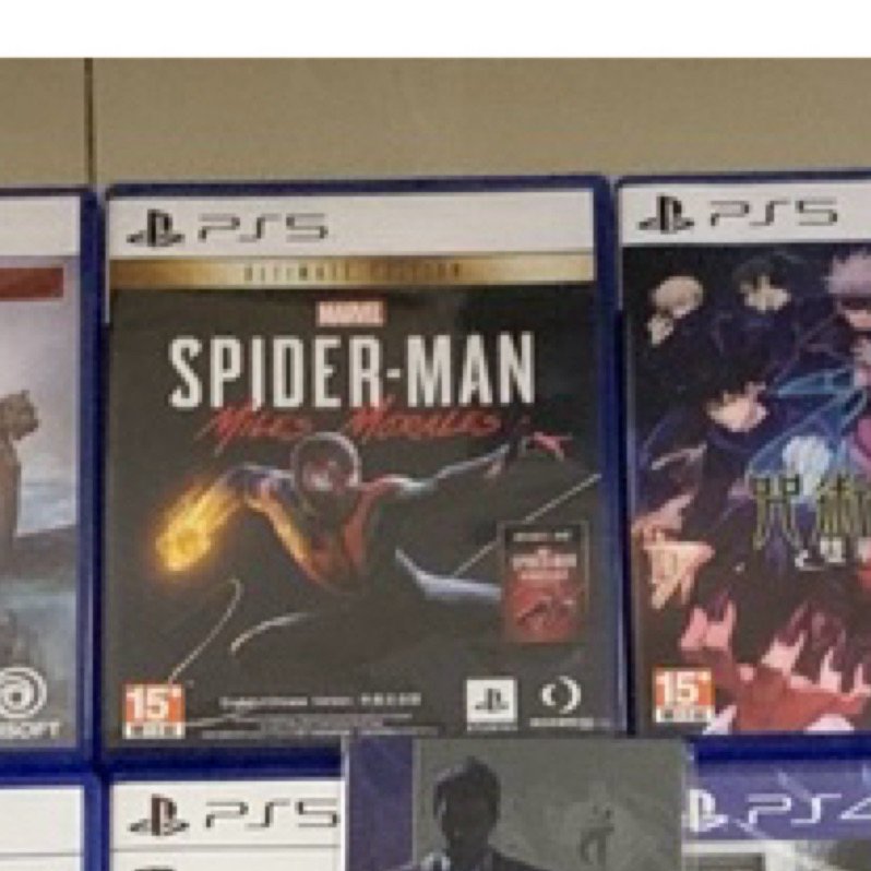 PS5 遊戲 咒術迴戰  雙華亂舞、漫威蜘蛛人 邁爾斯摩拉斯、決勝時刻 現代戰爭2