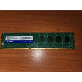 桌上型電腦記憶體 ADATA 威剛 DDR3 1600 4G 雙面 AD3U1600C4G11-B