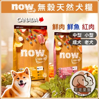 🔆毛毛果實🔅NOW!無穀天然犬糧｜now狗飼料 無穀飼料 成犬 老犬 小型犬 小顆粒 中型犬 體控犬