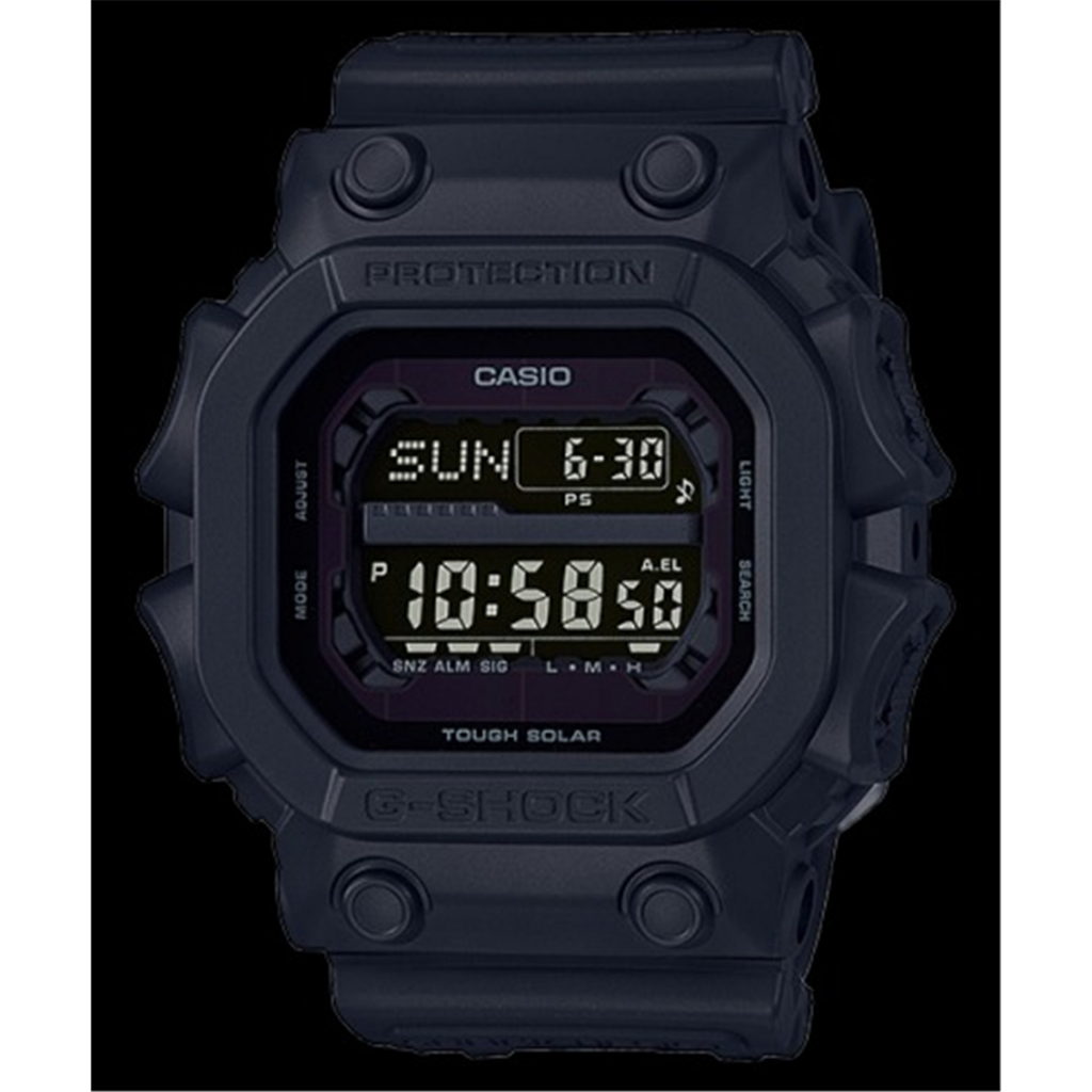 CASIO 卡西歐 G-SHOCK 霸氣悍將 防衝擊 太陽能錶 - 消光黑 (GX-56BB-1) [秀時堂]