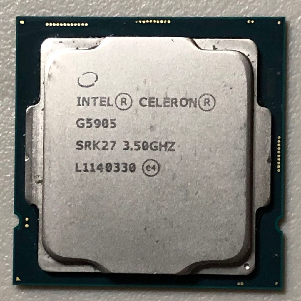 售 Intel 10代CPU G5905 有內顯 2核2緒 (送風扇-保固至2024-08-06) #D
