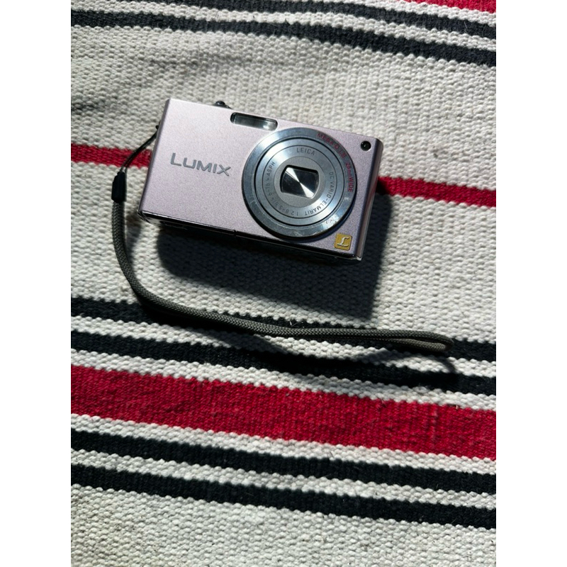 粉色Panasonic Lumix DMC-Fx33 經典金屬 Leica鏡頭 CCD 數位相機