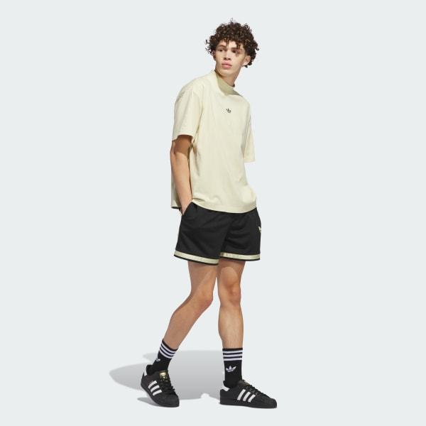 ADIDAS 短袖上衣 MOCK  T-SHIRT 中 IN4214 現貨 黃色
