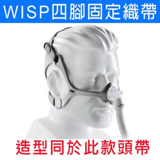 【臺灣現貨】造型同於 飛利浦WISP呼吸器頭帶（非原廠，可供工作面罩、頭燈等織帶替換使用）