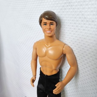 肯尼 Ken doll Barbie 芭比 朋友 淺咖啡色髮 藍眼 娃娃 MATTEL 二手 K5