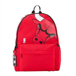 NBA 基本 隊徽印刷 後揹包 公牛隊 3355174042 紅色