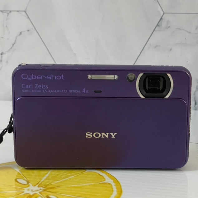 【時光藏寶閣】SONY T99  CCD 老相機  9成新  繽紛時尚 傻瓜相機 小紅書 自拍相機