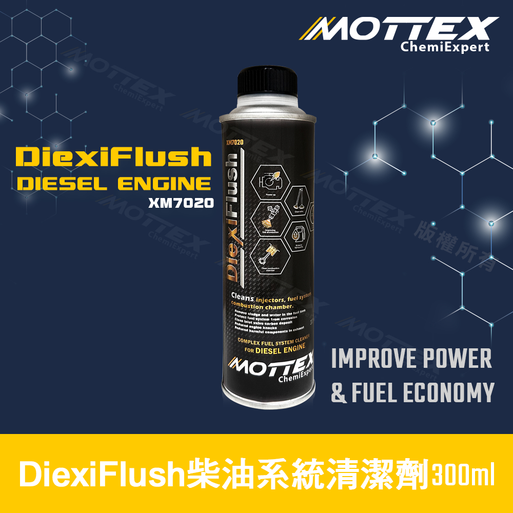 【MOTTEX】DiexiFlush 柴油系統清潔劑 柴油添加劑 噴射系統清潔劑 噴油嘴清洗 進氣閥門 燃燒室 除碳職人