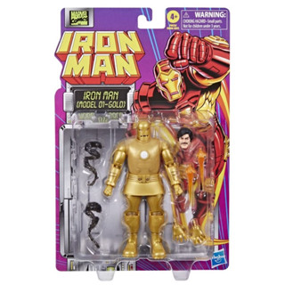 「玩具爽雙」缺貨 Marvel legends 漫威 傳奇 鋼鐵人 漫畫版 經典 Model 01 馬克1 黃金配色