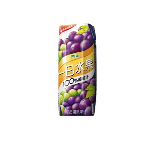 【蝦皮直營】波蜜 一日水果 100%葡萄綜合果汁 (250mlx6入) 果汁 葡萄汁 飲料