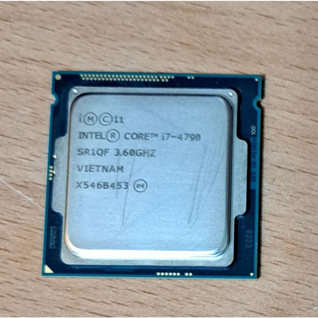 intel i7-4790 LAG1150 二手良品 完整測試 通過AIDA64 記憶體控制器正常