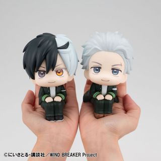 ☆ JB TOYS ☆【再販】日版 WIND BREAKER—防風少年— LOOKUP 抬頭娃娃 櫻遙＆梅宮一 套組