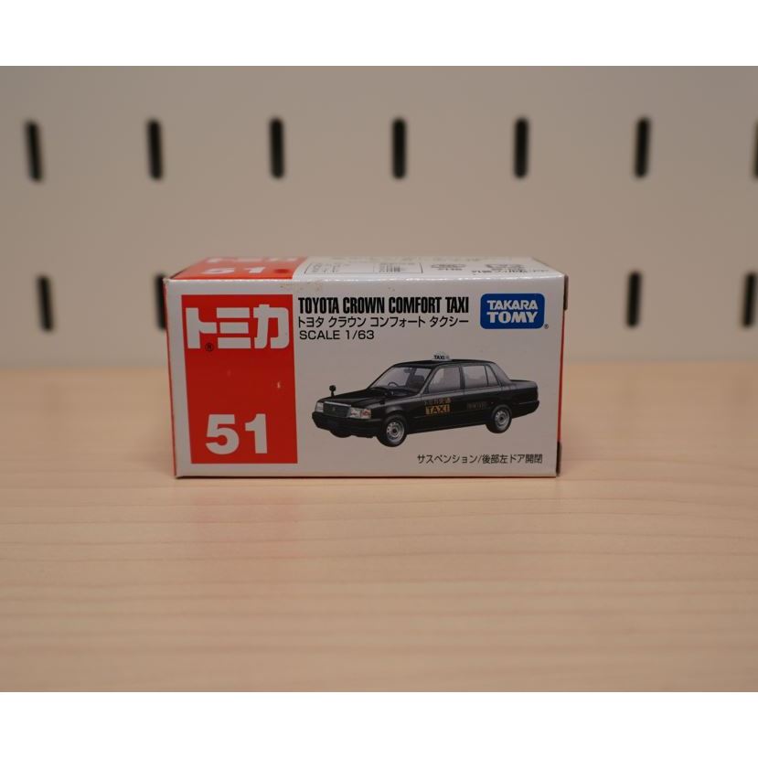 全新 Tomica 51 TOYOTA CROWN COMFORT TAXI 計程車 多美 TAKARA TOMY 模型