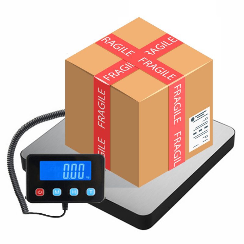 現貨速出REQIR 200kg大量程電子包裹秤(行動式電子秤) 行李秤 物流秤