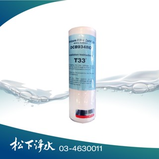 10吋 OMNIPURE 大T33 10吋 顆粒活性碳濾心《NSF認證》《美國製造》