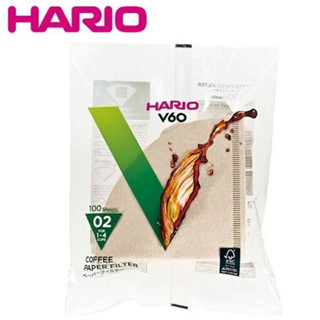 咖啡濾紙 HARIO V60 錐形濾紙 無漂白 VCF-01-100M/VCF-02-100M