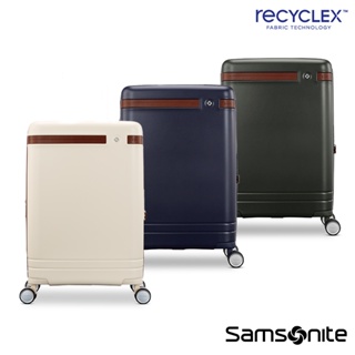 Samsonite新秀麗 21吋 VIRTUOSA 行李箱/旅行箱 可擴充PP多段式拉桿TSA飛機輪_綠/藍/白