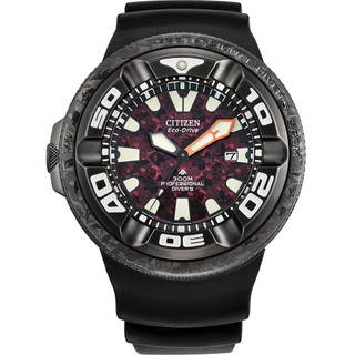 CITIZEN 星辰 PROMASTER 紅蓮 哥吉拉 限量聯名 潛水手錶BJ8059-03Z