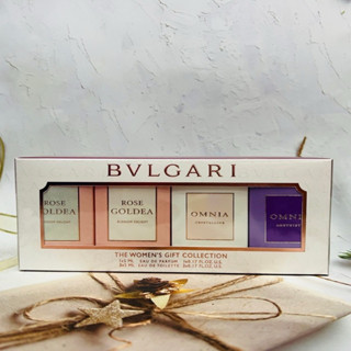 ［開麥啦。］寶格麗 BVLGARI 四入香氛禮盒 小香禮盒(紫水晶+晶澈+歡沁玫香EDT+歡沁玫香EDP)