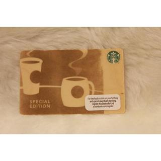 美國 2013 咖啡香 STARBUCKS 星巴克 隨行卡 儲值卡 星巴克卡 限量 收藏