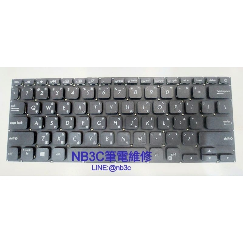 【NB3C大台中筆電維修】ASUS X412 X412F 鍵盤 筆電鍵盤 中文鍵盤