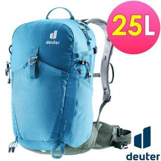 【德國 Deuter】健行登山背包 25L TRAIL/自行車背包 休閒運動背包 一日輕旅背包 藍 3440524