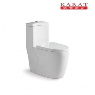 《金來買生活館》美國品牌 KARAT 凱樂衛浴 K-2593 上壓二段式 噴射虹吸式 單體馬桶 省水馬桶