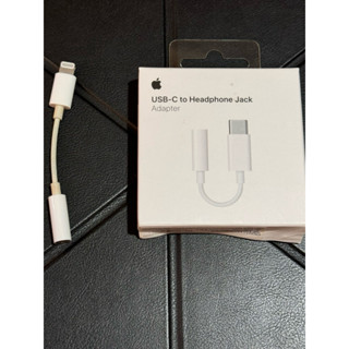 （二手）Apple 原廠耳機轉接器 Lightning／USB-C對3.5mm／Type-C／蘋果耳機轉接／插孔轉接線