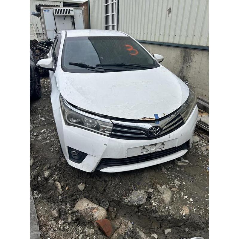 零件車 2015 豐田 COROLLA ALTIS 1.8 零件拆賣