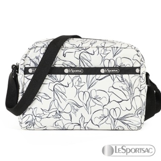 LeSportsac - Standard 側背隨身包 (手繪花朵/米白) 2434PB H106