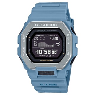 CASIO卡西歐 G-SHOCK藍芽潮汐月相電子錶/GBX-100-2A