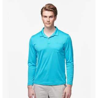 荒野 wildland 薄長袖 輕薄春夏 W1650 男彈性透氣排汗POLO長袖衣 戶外休閒服飾 吸濕排汗 抗UV