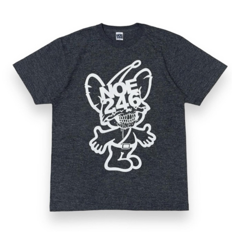 { 披騎芳得 } ┊台中限定 NOE246 PIPO SKULL T-SHIRT 骷顱頭 Tee 黑T恤 pipo君