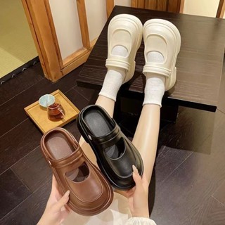 臺灣出貨】包頭拖鞋 洞洞鞋女 瑪麗珍拖鞋 沙灘拖鞋 超軟拖鞋 踩屎感拖鞋 休閒包頭鞋 洞洞鞋 瑪麗珍復古包頭拖鞋