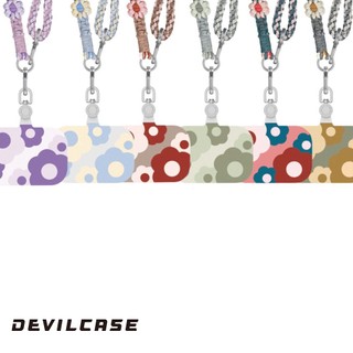 Devilcase 惡魔防摔殼 斜背 花花 墊片 掛繩 吊繩 背帶 手工編織 花 掛繩 手機掛繩