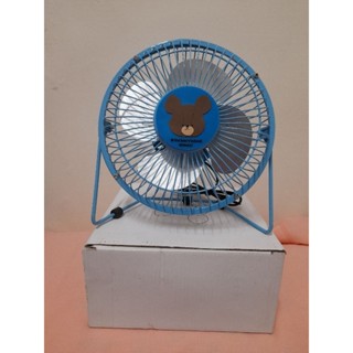 小熊UBS桌上型電風扇藍色