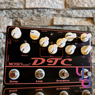 分期免運 贈專用變壓器 Mosky Audio DTC 電 吉他 四合一 綜合 效果器 delay Loop 破音